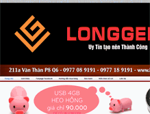 Tablet Screenshot of longgem.vn